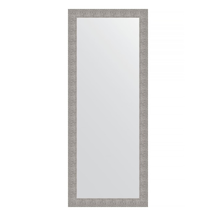 Зеркало напольное в багетной раме, чеканка серебряная 90 мм, 81x201 см 22694