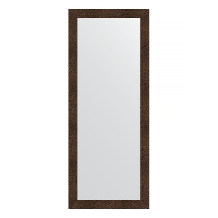 Зеркало напольное в багетной раме, бронзовая лава 90 мм, 81x201 см 23081