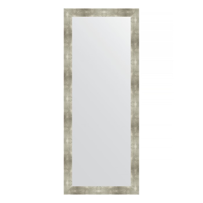 Зеркало напольное в багетной раме, алюминий 90 мм, 81x201 см зеркало напольное в багетной раме чеканка золотая 90 мм 81x201 см