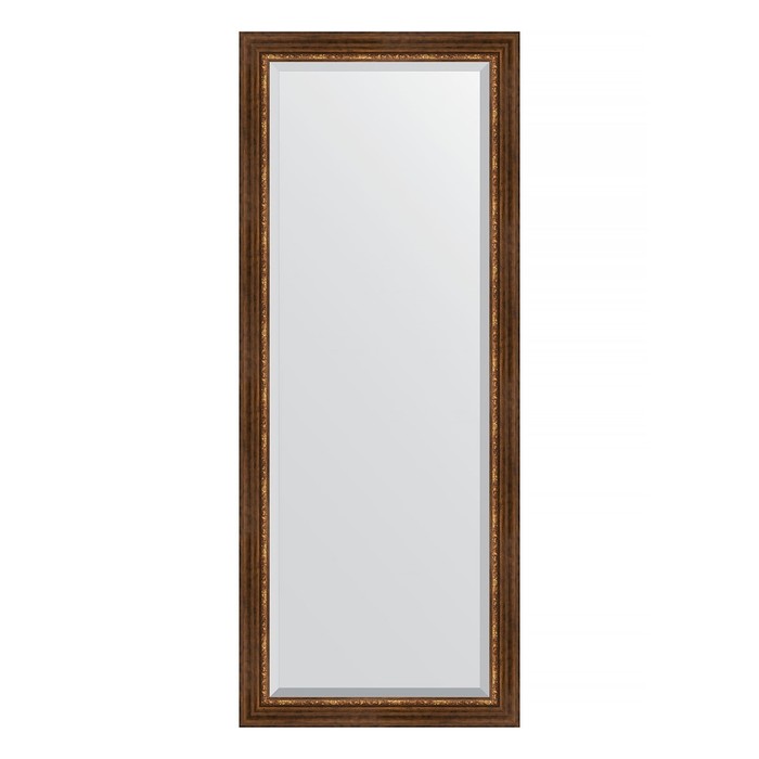 Зеркало напольное с фацетом в багетной раме, римская бронза 88 мм, 81x201 см 30263