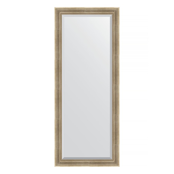 Зеркало напольное с фацетом в багетной раме, серебряный акведук 93 мм, 82x202 см зеркало напольное с гравировкой в багетной раме бронзовый акведук 93 мм 82x202 см