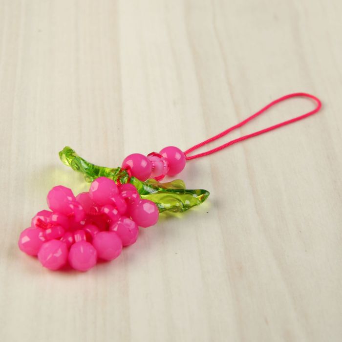 Подвеска для телефона "Гроздь", цвета МИКС