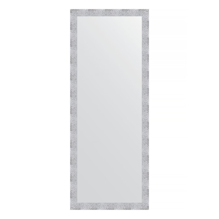 Зеркало напольное в багетной раме Evoform, чеканка белая, 70 мм, 78x197 см зеркало в багетной раме evoform чеканка белая 70 мм 57x72 см