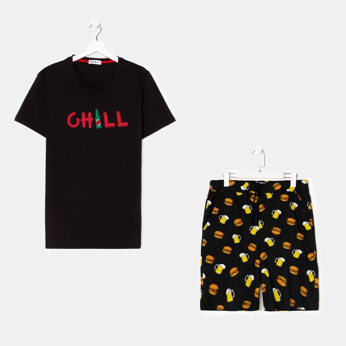 

Пижама мужская KAFTAN "Chill" размер 56 709276