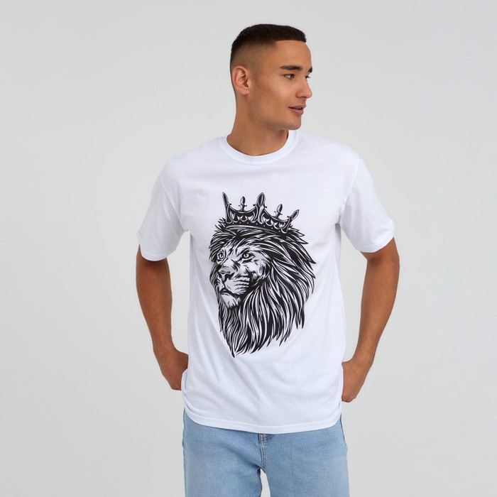 

Футболка мужская KAFTAN "Лев" р. 56