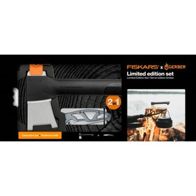 

Набор "Fiskars" топор плотницкий малый + Складной нож Paraframe™