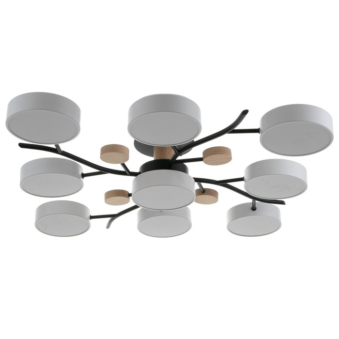 

Люстра 1316/9WT LED 216Вт 3000-6000К белый 87х87х17 см