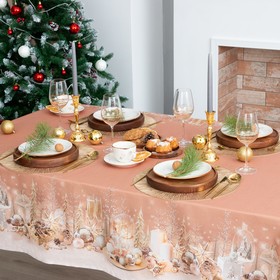 

Скатерть Этель "Festive evening" 144х110см с ГМВО, 100%хл, 190г/м2
