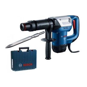 

Отбойный молоток Bosch GSH 500 Max, 220 В, 1100 Вт, 2900 уд/мин, 12 м/с2, 7.5 Дж, кейс