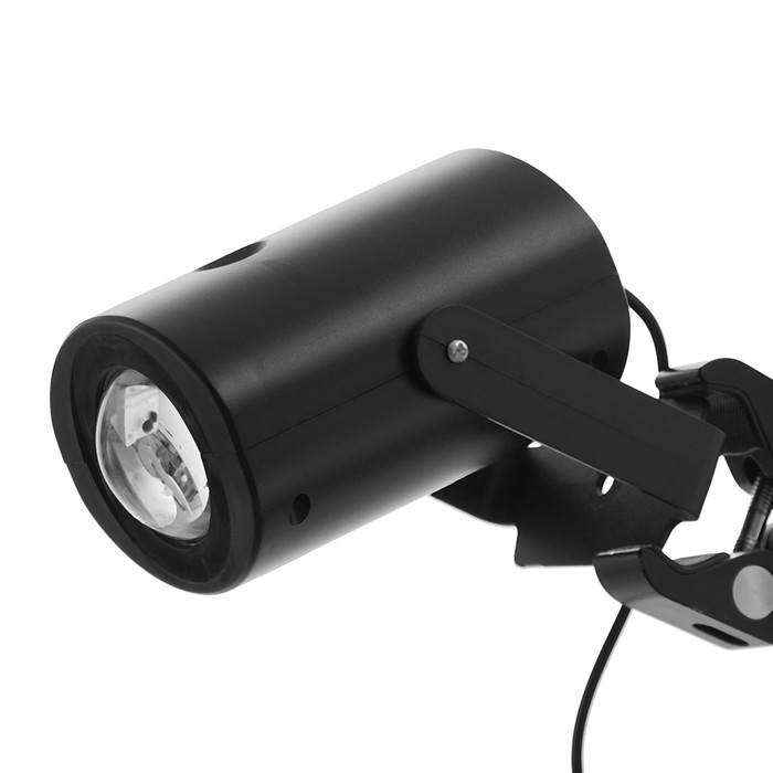 

Настенный светильник 2131/1BL LED (пурпурно-синий свет) USB черный 9х6,5х14 см