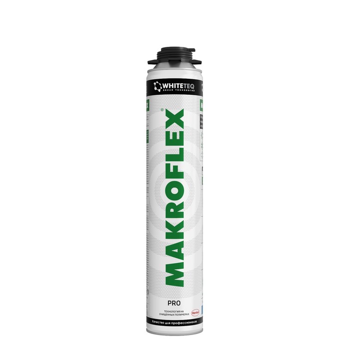 Пена монтажная Makroflex Whiteteq PRO, 750 мл
