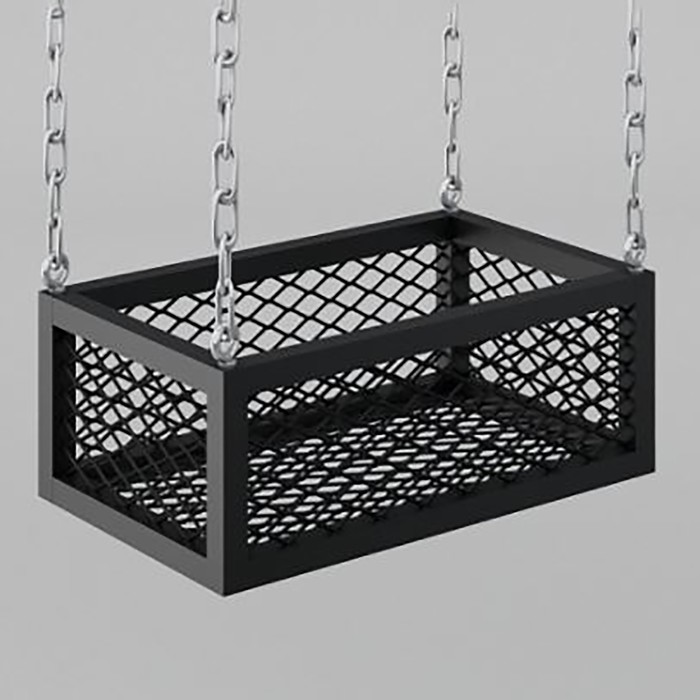 Дивный ящичек KORZINKA M, 600*300, цвет чёрный