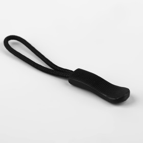 Пуллер для молнии, 2,5 см, 6 × 0,8 см, цвет чёрный от Сима-ленд