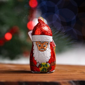 

Фигурки из молочного шоколада "Санта" в бумажной коробке, 12,5 г