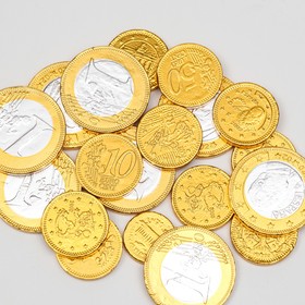 

Набор монет из молочного шоколада, 50 г