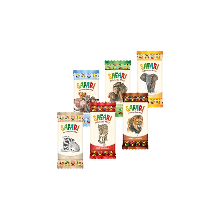 

Молочный шоколад SAFARI, 20 г