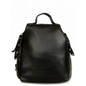 

869 Рюкзак Ula, отдел на молнии, цвет Черный 29х32х14см