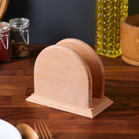 

Салфетница деревянная "Классика", 15 х 8,5 х 12,5 см, массив бука