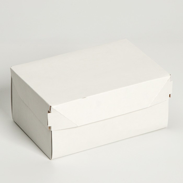 Коробка для продуктов, белая, 600 мл, 15 х 10 х 8,5 см