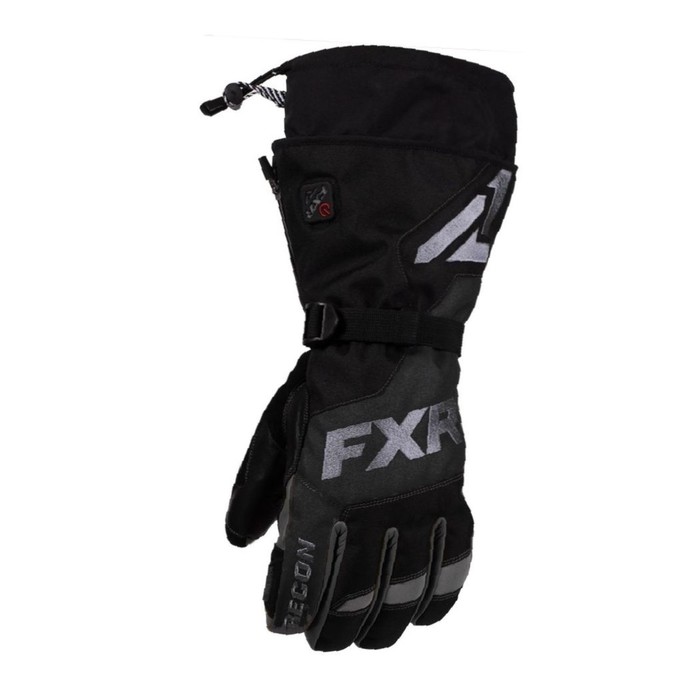 Перчатки FXR Recon с подогревом, чёрный, M