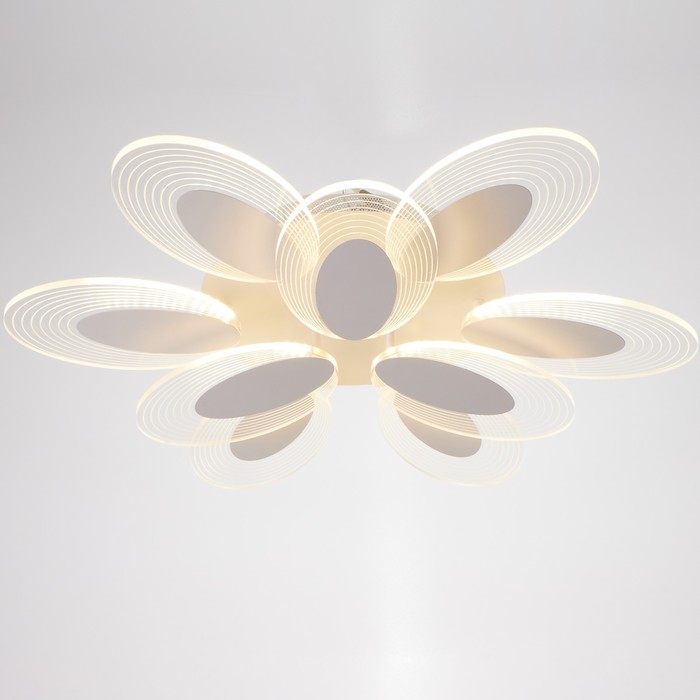

Люстра с ПДУ 1136/9 LED 126Вт 3000К-6000К диммер белый 75х75х9,5 см BayerLux