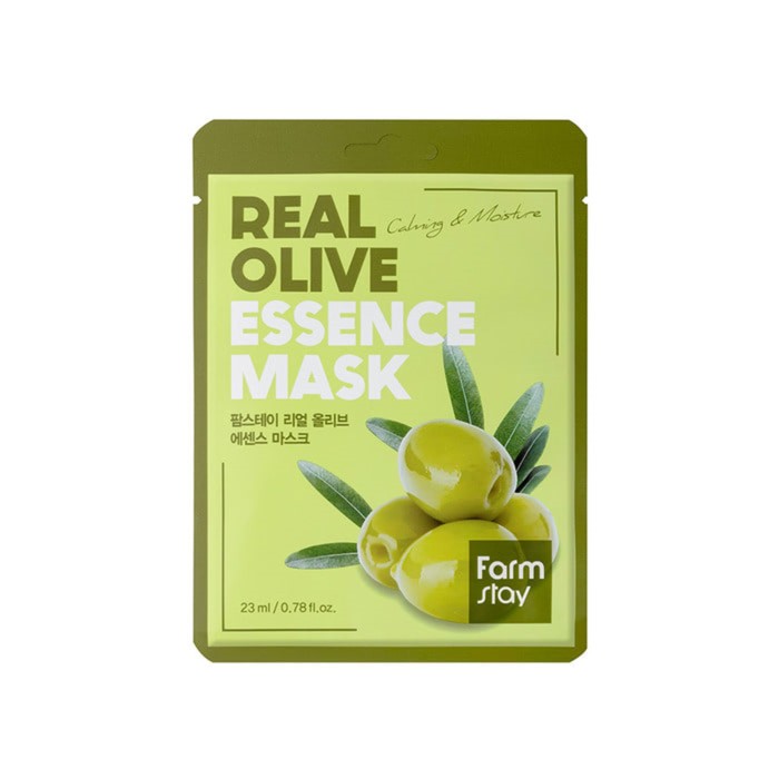 

Тканевая маска для лица с экстрактом оливы FarmStay Real Olive Essence Mask