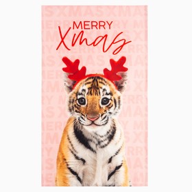 

Новогоднее полотенце "Этель" Merry xmas 40х73 см, 100% хл, саржа 190 гр/м2