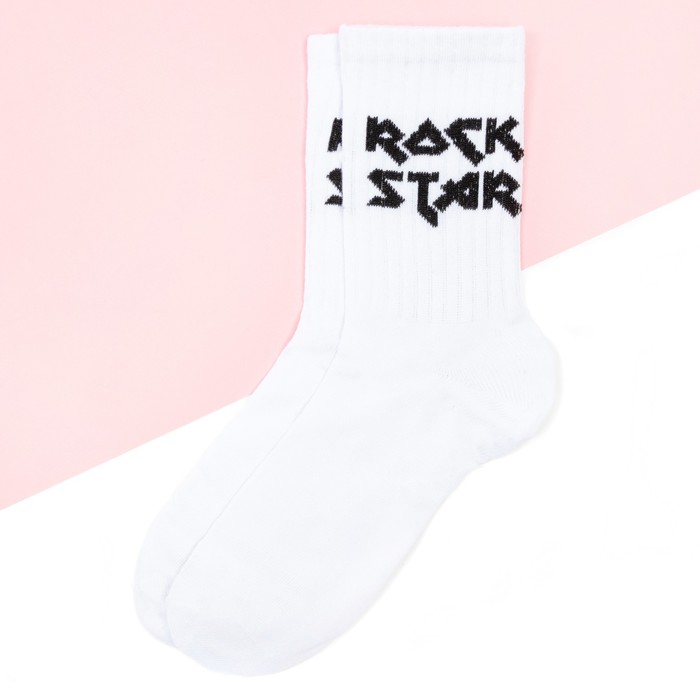 Носки женские KAFTAN Rockstar р. 36-39 (23-25 см) носки женские kaftan sarkasm queen р 36 39 23 25 см