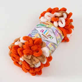 

Пряжа "Puffy color" 100 % микрополиэстер 9м/100г (6397)