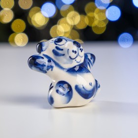 

Сувенир "Тигр Малыш" гжель 3,5х4,5 см