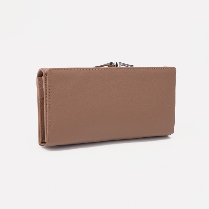 

Кошелек на магнитах, цвет бежевый