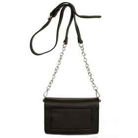 

Сумка кросс-боди, отдел на клапане, цвет Черный 19х15х7см