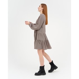 

Платье женское, цвет кофе, размер 44