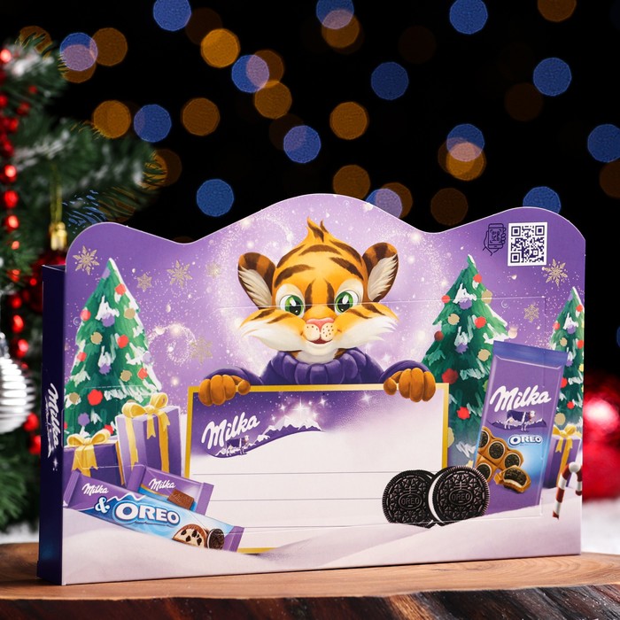 фото Новогодний набор milka & oreo x-mas set, 190 г