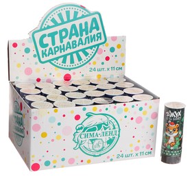 

Хлопушка пружинная поворотная «Вжух и ты богат!», 11см