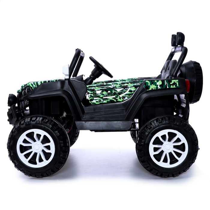 

Электромобиль «Квадроцикл», 4WD полный привод, цвет зелёный глянец