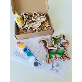 

Заготовка для росписи 3D "Кошка", 11.5 х 13 см