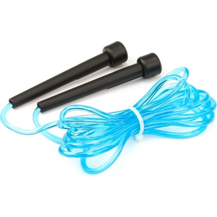 Скакалка скоростная Bradex, пластиковая, голубая полезная скоростная скакалка простая губчатая ручка регулируемая длина скоростная скакалка скакалка скакалка