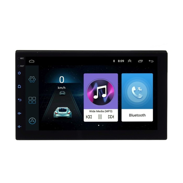 Автомагнитола Wide Media LC7001MN-116 универсальная бездисковая 2-din 1295400₽