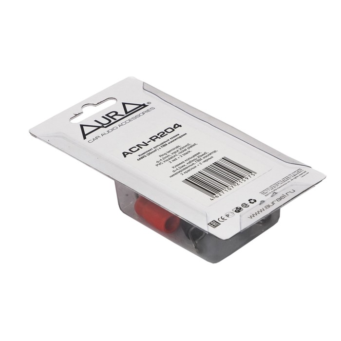 

Силовая клемма Aura ACN-R204/10, Ø4,2мм, вход 4AWG/20мм2, (10 шт).