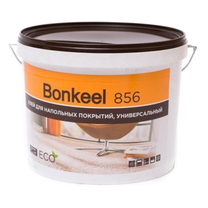 

Клей Bonkeel 856 для напольных покрытий, 340-460 г/м2, 4кг