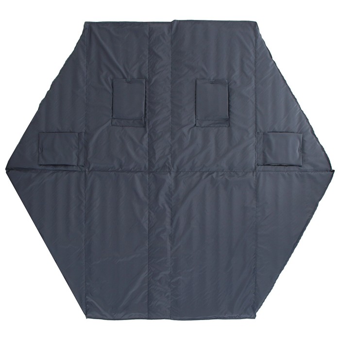 Пол для зимней палатки, шестиугольник, 260 х 260 см цена и фото