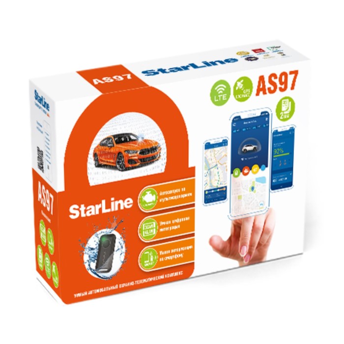 Автосигнализация StarLine AS97 LTE-GPS 2816900₽