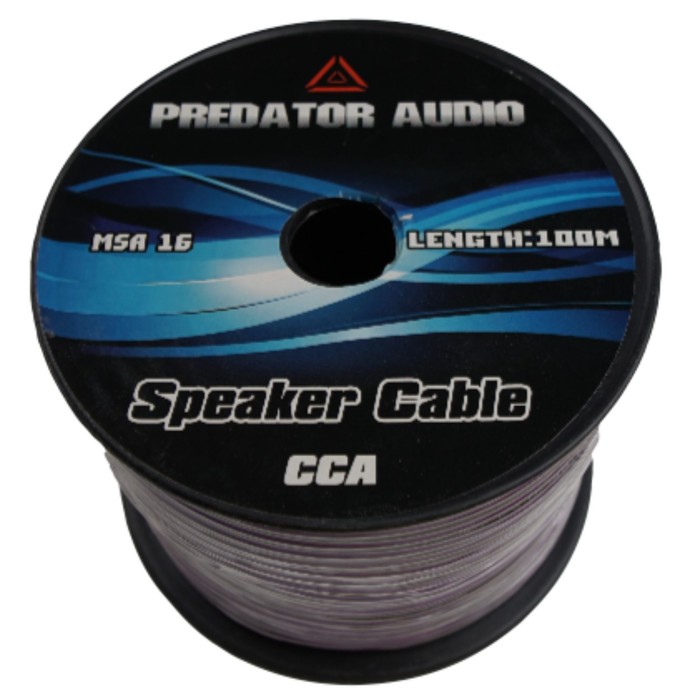 цена Акустический кабель Predator Audio CCA 2*1,5 16GA (бухта 100м)