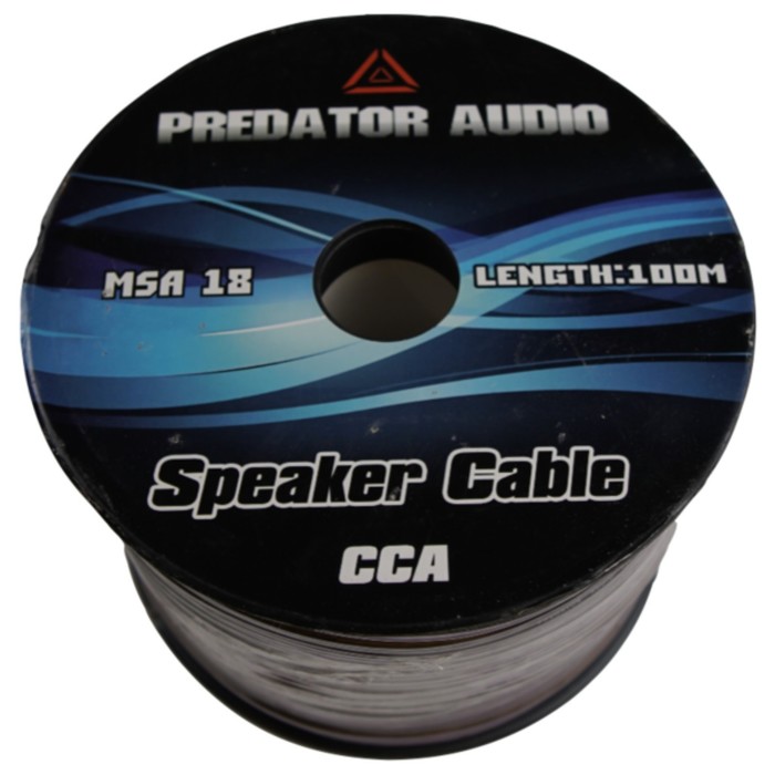 цена Акустический кабель Predator Audio CCA 2*075 18GA (бухта 100м)