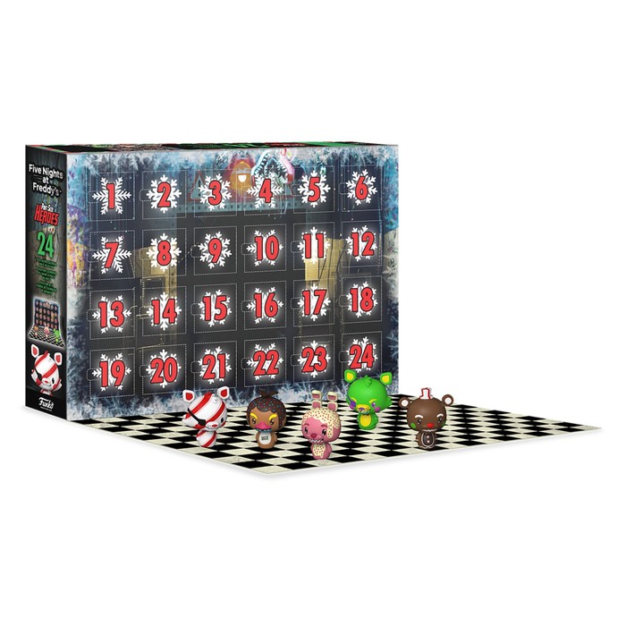 фото Набор подарочный fnaf blackligh, 24 фигурки funko