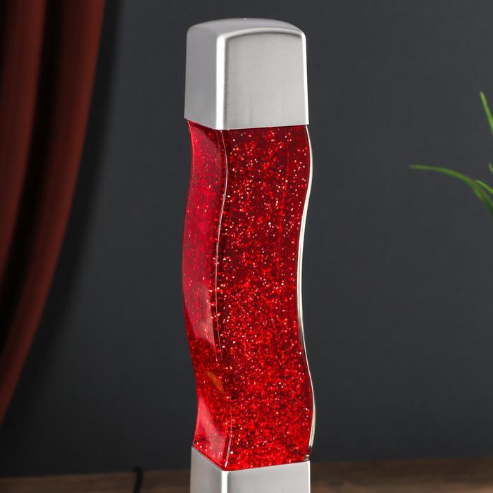 Лава-лампа "Призма" красная