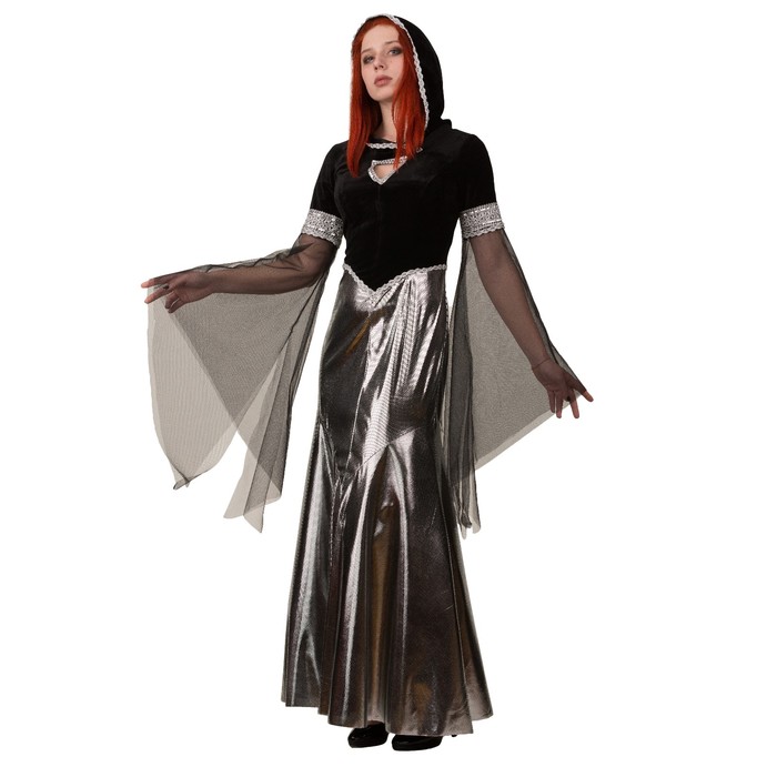 Карнавальный костюм Вампирша, платье, р.48-50 карнавальный костюм вампирша платье р 48 50
