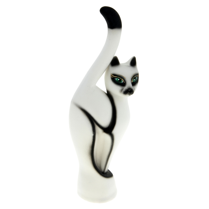 Копилка "Люся" флок, белая