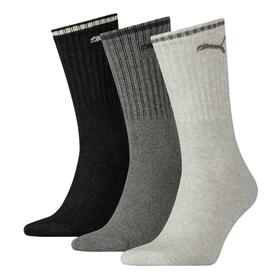

Носки унисекс 3 пары Puma Sport Crew Stripe 3P, размер 43-46 (90794103)